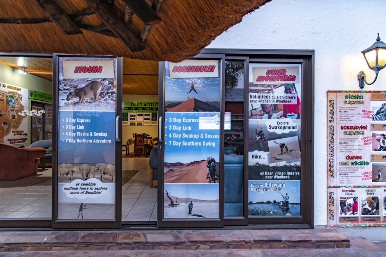 Chameleon Backpackers & Guesthouse Windhoek Eksteriør bilde